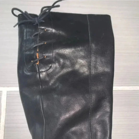 Fiorentini + Baker Emma Eternity Leather Knee High Boots in Nero Cusna 37 - Picture 5 of 11